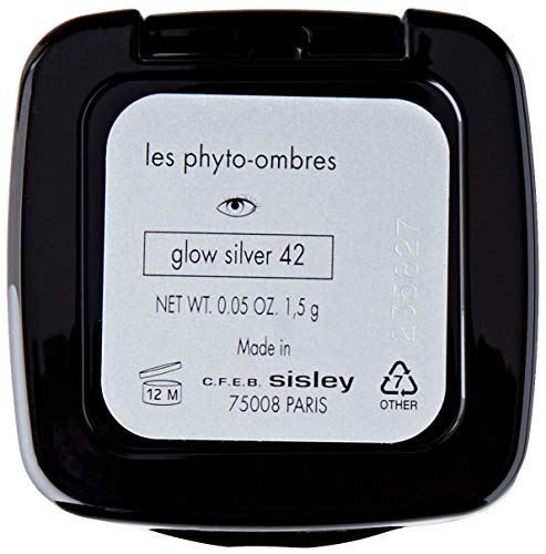 SISLEY Phyto-Ombre Sombra DE Ojos 42 Glow Silver 1UN Unisex Adulto, Negro, Estándar