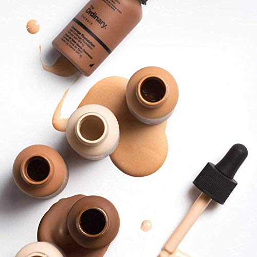 Sistema de suspensión The Ordinary Serum Foundation, de pigmentos ligeros, 30 ml, con cobertura moderada