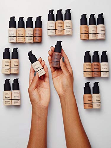 Sistema de suspensión The Ordinary Serum Foundation, de pigmentos ligeros, 30 ml, con cobertura moderada