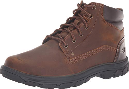 Skechers Segment-Garnet 65573, Botas Chukka para Hombre, Marrón (Dark Brown CDB), 42 EU