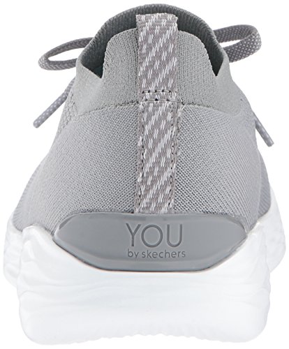 Skechers You-Shine, Zapatillas sin Cordones para Mujer, Gris (Grey), 39 EU