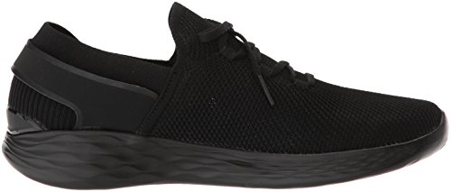 Skechers You-Spirit, Zapatillas sin Cordones para Mujer, Negro (Black BBK), 37 EU