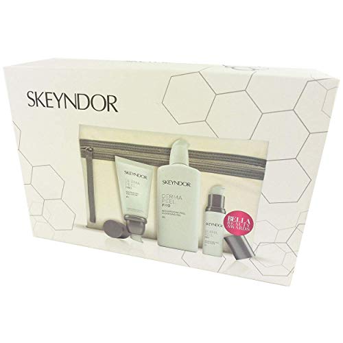 Skeyndor Kit Dermapeel Pro Cream - Set de regalo de limpieza para la piel + bolsa