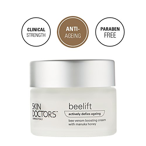 Skin Doctors Beelift | Cuidado antienvejecimiento | Veneno de abeja | Miel de manuka y jalea real | Estimula la producción de colágeno | Sin parabenos | 50 ml