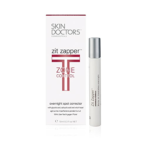 Skin Doctors Zit Zapper | Con ácido glicólico | Ácido salicílico | Ayuda a limpiar los poros infectados | 10 ml