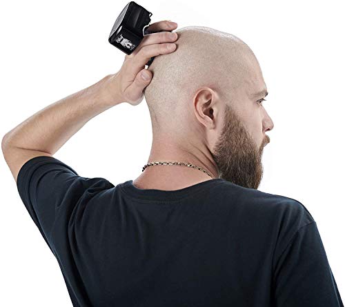 Skull Shaver Afeitadora de cabeza Shaver Palm, Afeitadora eléctrica de hombre, Máquina de afeitar eléctrica para cabeza y cara