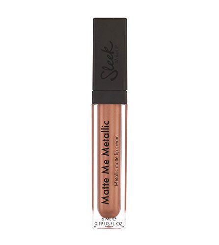 Sleek Make Up Matte Me Metallic crema para los labios n ° 1044 Roman Copper, 6 ml.