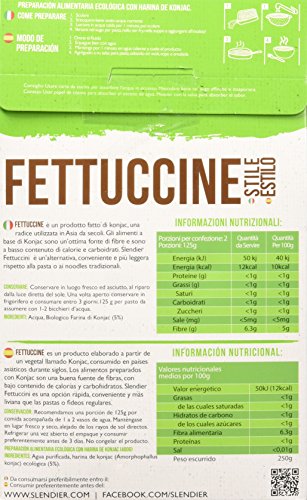 Slendier Pasta Konjac Fettuccine - 400 gr