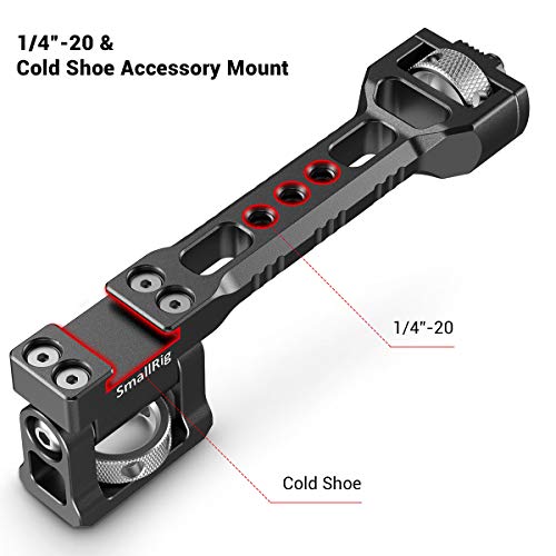 SMALLRIG Ajustable Monitor Mount para dji Ronin-S/Ronin-SC/ZHIYUN Crane 2S/Crane 3/Crane 3S/WEEBILL Lab/WEEBILL-S - BSE2386