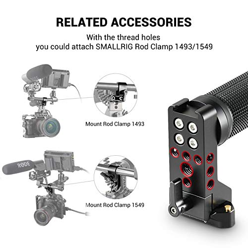 SMALLRIG Camera Top Handle con NATO Rail para la Plataforma de la cámara de Video - 2084