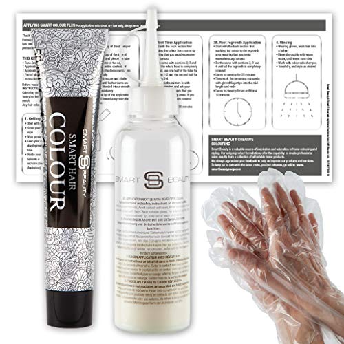 Smart Beauty Tinte de Pelo Permanente, Larga Duración Moda Color con Nutritivo Nio-Active Plex Tratamiento Capilar, 150ML - Hollywood Rojo, 150 Milliliters