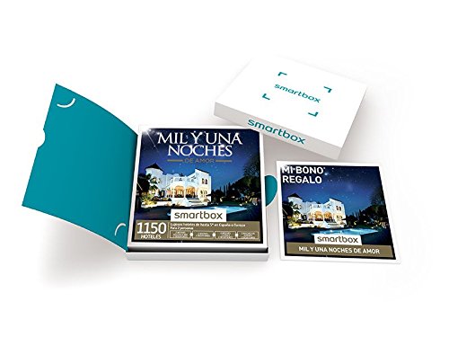 SMARTBOX - Caja Regalo -MIL Y UNA NOCHES DE AMOR - 1150 hoteles de lujo de hasta 5* en Europa, Marruecos y Túnez