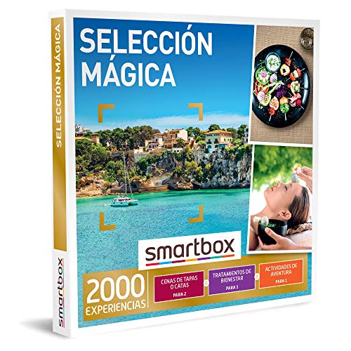 SMARTBOX - Caja Regalo - Selección mágica - Idea de Regalo - 1 Experiencia de gastronomía, Bienestar o Aventura para 1 o 2 Personas
