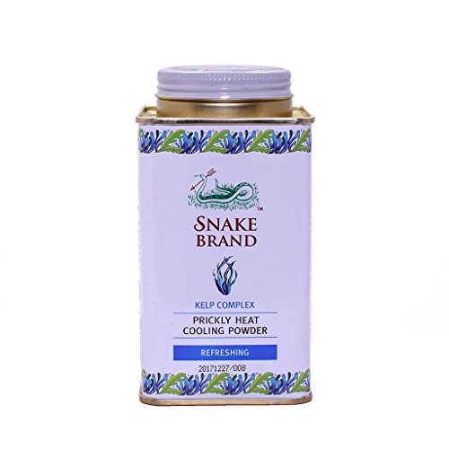 Snake Brand - polvo refrigerante Prickly Heat para la sudamina.
