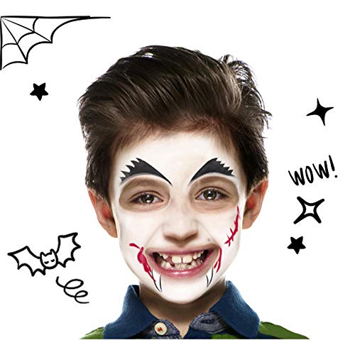 Snazaroo - Pintura facial Clown, color blanco, 250 ml