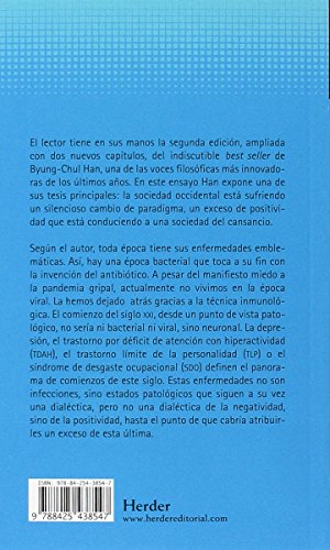 Sociedad del cansancio, La (2ª ed.): Segunda edición ampliada: 0 (Pensamiento Herder)