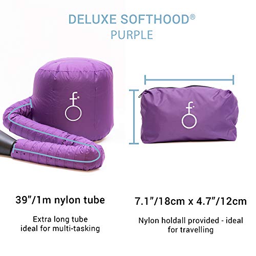 Softhood secador de pelo del capo campana el apego