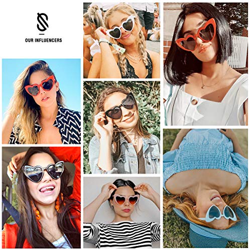SOJOS Lentes De Sol Unisex Para Mujer Hombre Oversiezd Metal Plano SJ2062 Con Marco Plateado/Lente Espejo Plateado