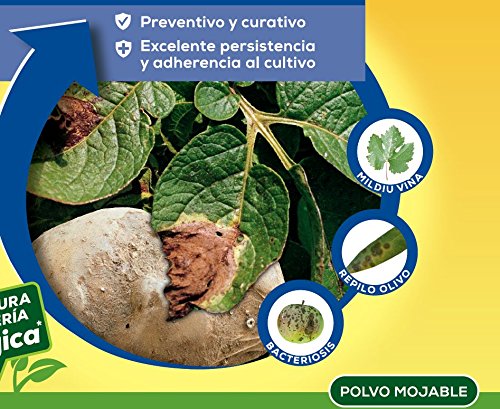 Solabiol Fungicida polivalente, Cobre Huerta, Amarillo, 50 g