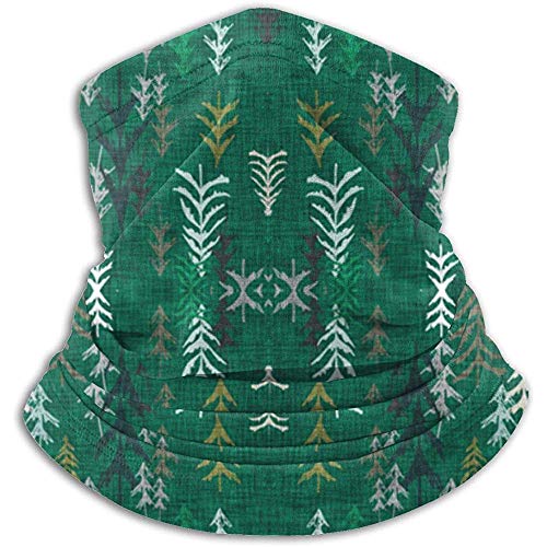 Soledad (verde oscuro) Máscara de esquí Máscara facial para clima frío Capucha con cuello cálido Sombreros de invierno Media máscara de pasamontañas elástico suave