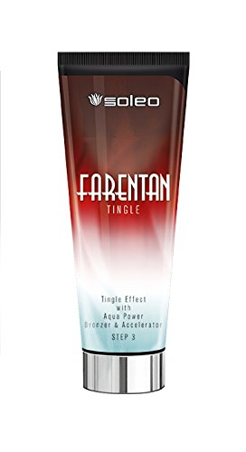 Soleo Nueva Farentan Tingle Efecto Bronceador y acelerador, Paquete 1er (1 x 200 ml)