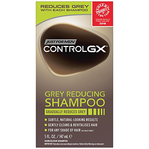 Sólo para hombres Control GX Champú 5 oz gris reducir (147ml)