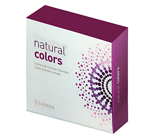 Solotica Natural Colors Ocre - lentillas de colores anuales sin doprtías - 1 par (2 undidades)