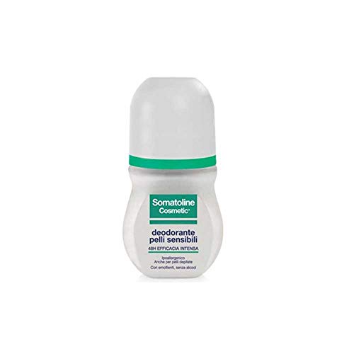 Somatoline Cosmetic - Desodorante para pieles sensibles, rollon, 50 ml