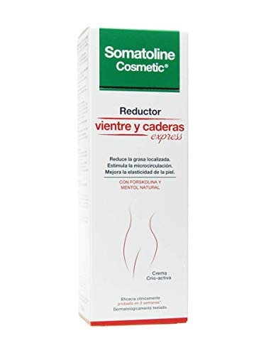 Somatoline Vientre y Caderas Express, Crema corporal - 250 ml.