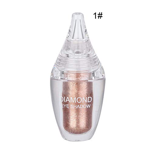 Sombra De Ojos Líquida Colorida Sombra De Ojos Nacarado Brillante Fácil De Colorear Impermeable Y Resistente Al Sudor De Larga Duración Cosméticos para Los Ojos