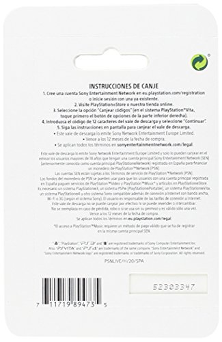 Sony - Tarjeta Prepago 20€ (Código Digital)