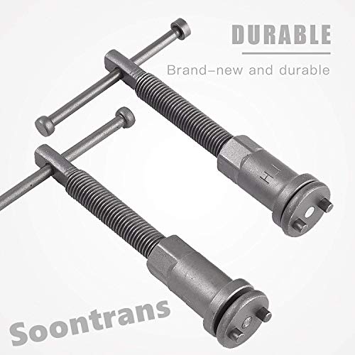 Soontrans-Reposicionador de pistones de freno - Sets de herramientas para las pinzas de freno - compresor pistones freno - 22piezas - reponer pinzas de freno- Kompressor Tool Kit Universal