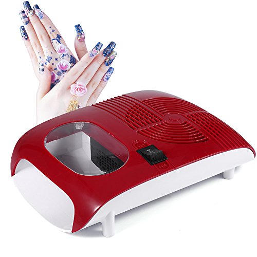 Soplador de secador de esmalte de uñas de aire caliente / frío con ventilador Herramientas de manicura para esmalte de gel de secado de uñas