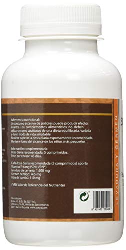 SOTYA - SOTYA Levadura de Cerveza y Germen de Trigo 225 comprimidos 600mg