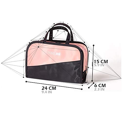 SPAHER Neceser de Viaje Bolsa de Aseo para Mujer y Hombre Maquillaje Cosméticos Organizador Accesorios de Baño Lavar Bolsa de Makeup Almacenamiento Paquete Estuche de Maquillaje Bolsa Impermeable
