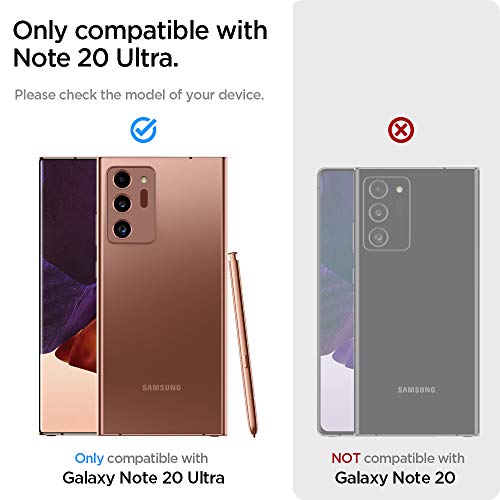 Spigen Funda Tough Armor para Samsung Galaxy Note 20 Ultra (6.9 Pulgadas), Doble Capa y Protección Extrema contra caídas