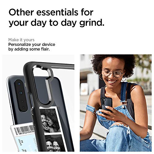 Spigen Funda Ultra Hybrid para OnePlus Nord, Protección híbrida de la caída - Negro Mate