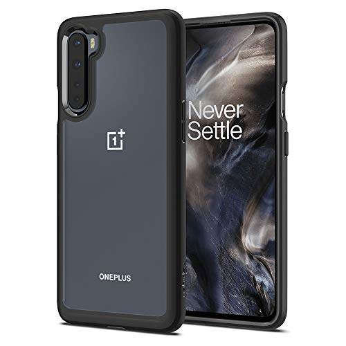 Spigen Funda Ultra Hybrid para OnePlus Nord, Protección híbrida de la caída - Negro Mate
