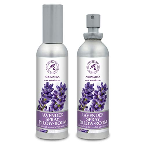 Spray de Aromaterapia de Lavanda 75ml - 100% Pura Aceite Esencial de Lavanda - Ideal para Yoga - Spray para Almohada - Relajación - Sueño y Spray para Habitación