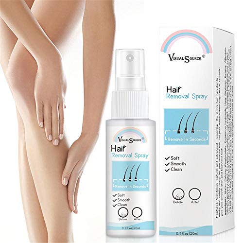 Spray De Depilación 100 Natural Crema Depilatoria Spray Para Hombres Y Mujeres, Hair Removal Spraym, Inhibiendo Y Reduciendo El Crecimiento Del Cabello Para Rostro Y Cuerpo Para Pieles Sensibles