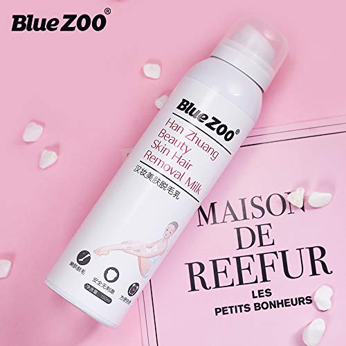 Spray Depilatorio Suave Crema Depilatoria Permanente Sin Dolor Super Natural Piel Suave