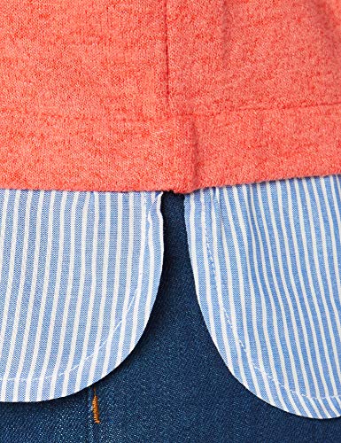 Springfield 1.Bimateria Faldon-C/64 Camiseta, Naranja (Orange 64), 38 (Tamaño del Fabricante: M) para Mujer