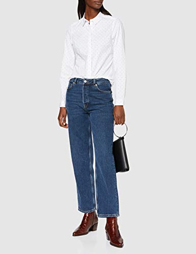 Springfield 4.FQ. Slim Fit Camisa, Dorado (Dorado 97), 44 (Tamaño del Fabricante: 44) para Mujer