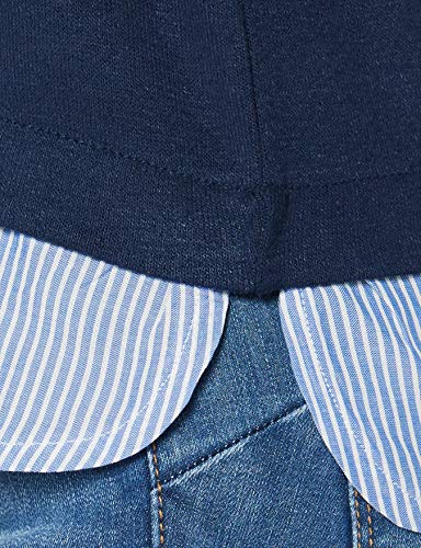 Springfield bimateria Faldon-c/19 Camiseta, Azul (Blue_Print 19), 40 (Tamaño del Fabricante: L) para Mujer