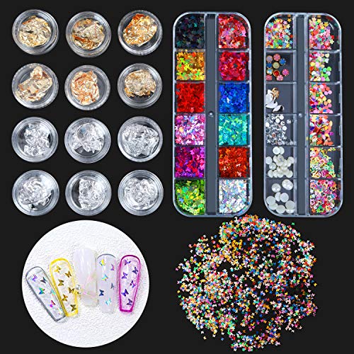 SPTHTHHPY - Juego de uñas acrílicas para decoración de uñas, set de manicura profesional