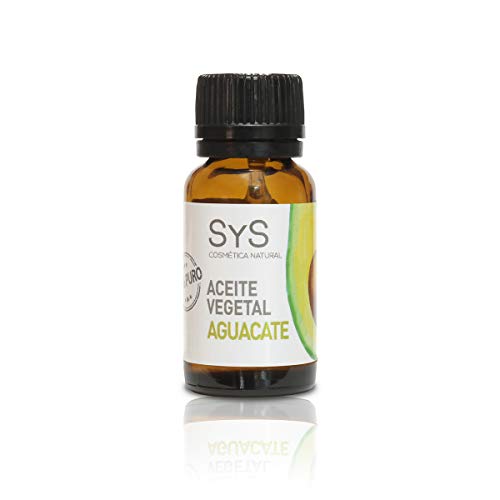 S&S Cosmetica natural Aceite 100% Puro de Aguacate SYS 1 Unidad 10 Ml