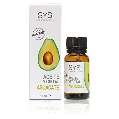 S&S Cosmetica natural Aceite 100% Puro de Aguacate SYS 1 Unidad 10 Ml