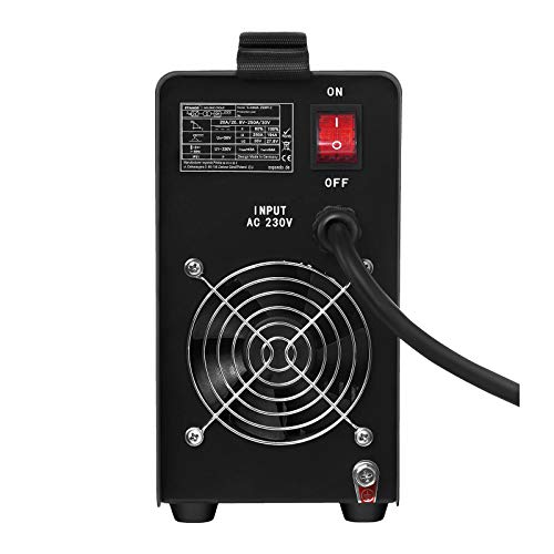 Stamos Germany Soldador Inverter Soldadora Equipo de Soldadura Electrodo MMA (250 A, Cables de soldadura de 8 m, Hot Start, Inverter IGBT, Electrodos de hasta Ø5 mm) PRO