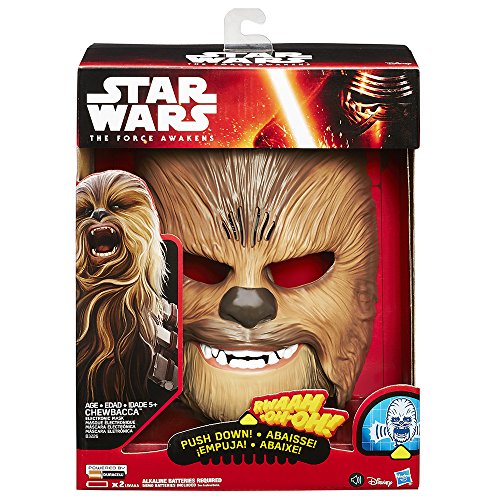 Star Wars B3226 - Máscara electrónica de Chewbacca (Hasbro B3226EU4)