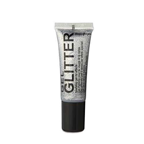 Stargazer Gel Glitter, Maquillaje de ojos con brillos (Plata) - 1 unidad